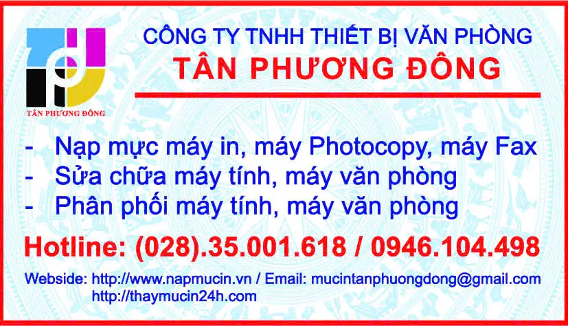 Nạp Mực Máy In Quận 7